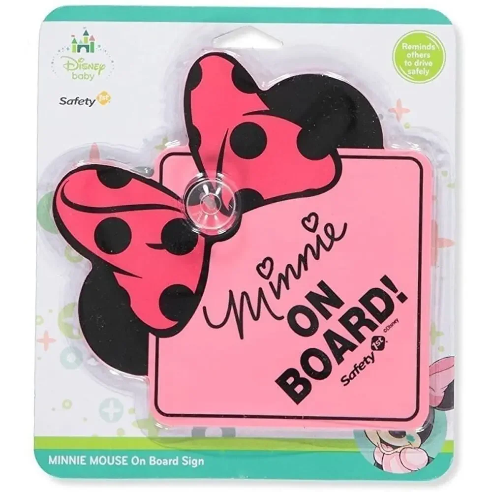 New❤️Safety 1st Disney Minnie On Board Car Sign